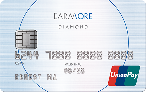 EARNMORE銀聯卡